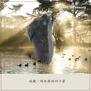 破曉。綻放開始的力量