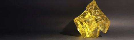 黃金琉璃太極(小)LIULI TAICHI in Golden Color